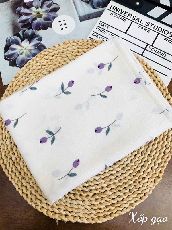 Vải xốp gạo - Khổ 1m52, cuộn 155m